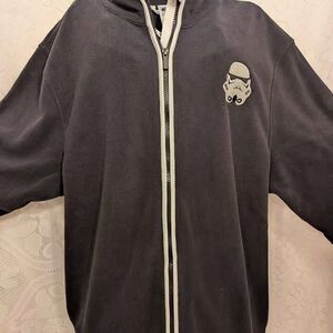 Star Wars Stormtrooper Full-Zip Fleece Jacket Size Mens XL